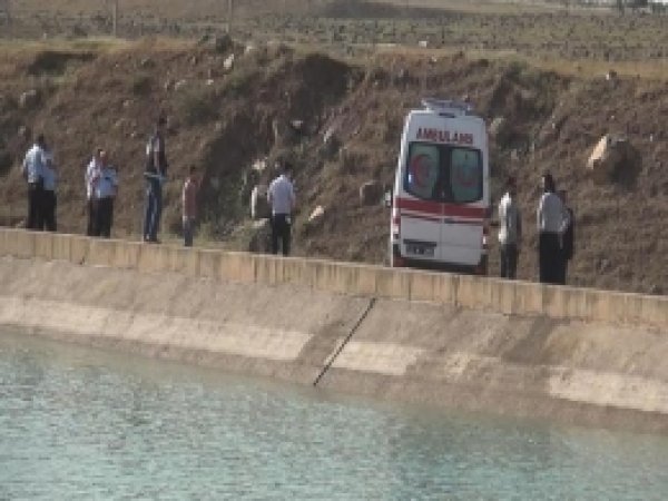  Sulama Kanalına Giren Genç Boğuldu 
