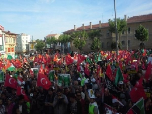 Mısır'daki İdam Kararları Konya'da Protesto Edildi 