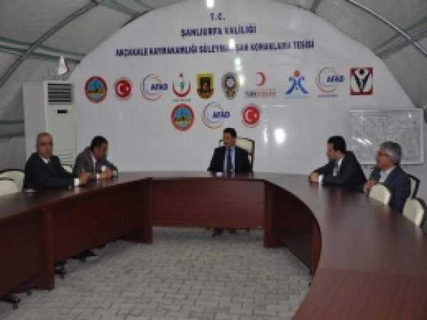 Basın İlan Kurumu Genel Müdürü Akçakale'de 