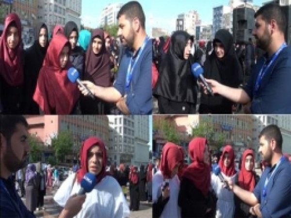 İmam Hatipli Esmalar: Zulme Dur Diyeceğiz 