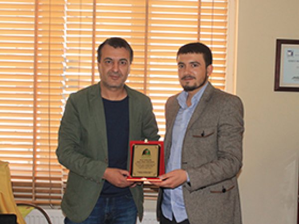 Kütahya'daki Kutlu Doğum Etkinliğine Destek Verenlere Plaket  