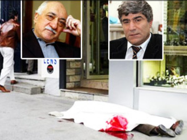'Hırant Dink'i Gülen Örgütü Öldürttü' İddiası