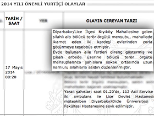 Genelkurmay'dan Lice Açıklaması 