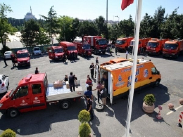 İBB'den Bosna'ya Yardım Ekibi Desteği 