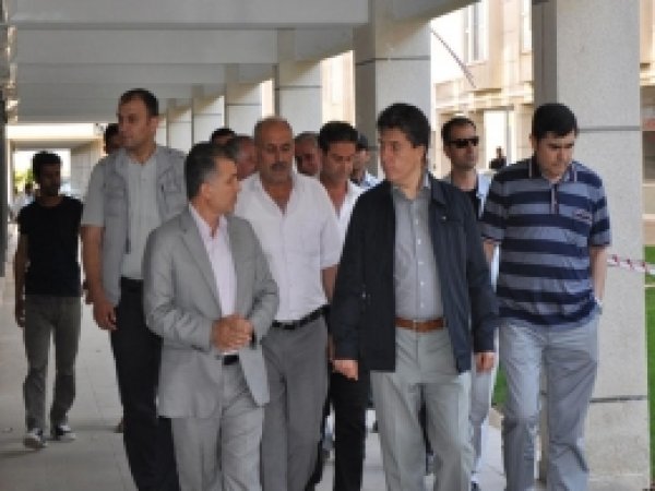 Mardin Valisinden Hububat Ticaret Merkezine Ziyaret 
