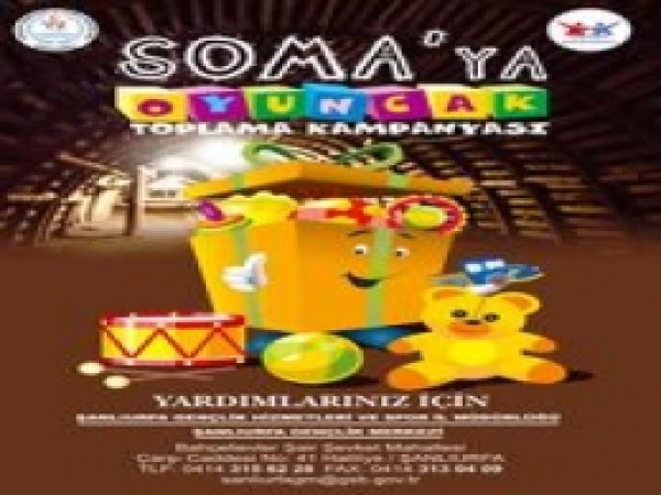 Şanlıurfa'da Somalı Çocuklar İçin Oyuncak Kampanyası 