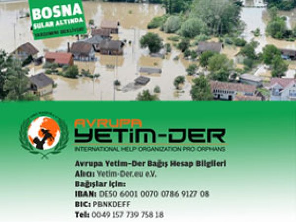 Avrupa Yetim-Der'den Bosna İçin Yardım Kampanyası 