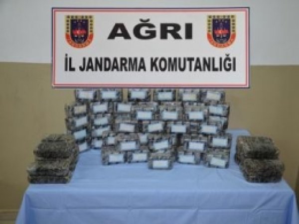 Ağrı'da 40 Kilo Eroin Ele Geçirildi 