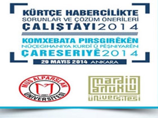 Kürtçe Habercilik Çalıştayı Başlıyor