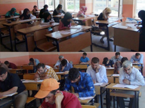 İdil'de Siyer Sınavına Katılım Yüksek Oldu 