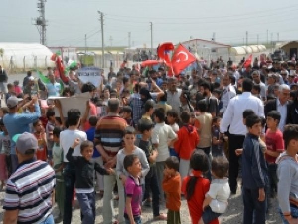 Çadır Kentte Kalan Suriyeliler, Hizmetten Memnun 