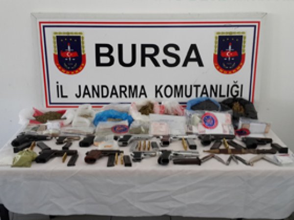 Bursa'da Uyuşturucu Operasyonu
