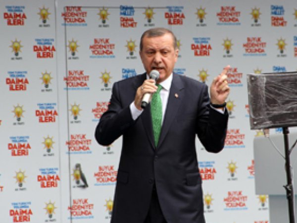 Erdoğan Ağrı'da BDP'lilere Yüklendi