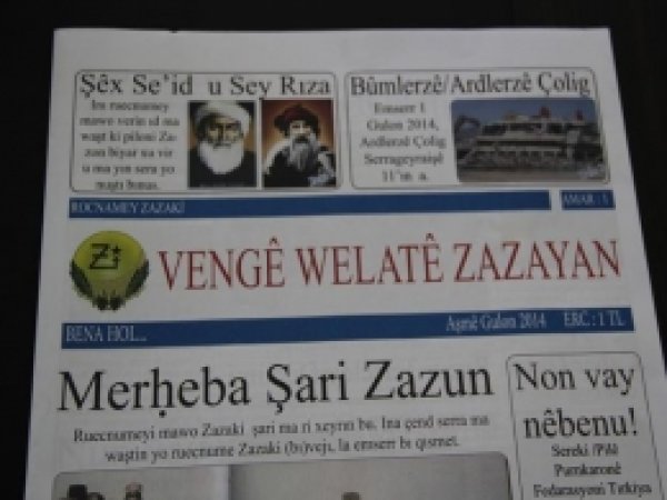 'Vengê Welatê Zazayan' Okuyucularıyla Buluştu 