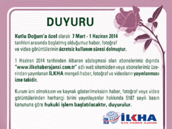 İLKHA'nın Şifresiz Yayını Sona Erdi 
