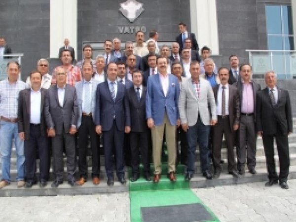 Hisarcıklıoğlu, VATBO'yu Ziyaret Etti 