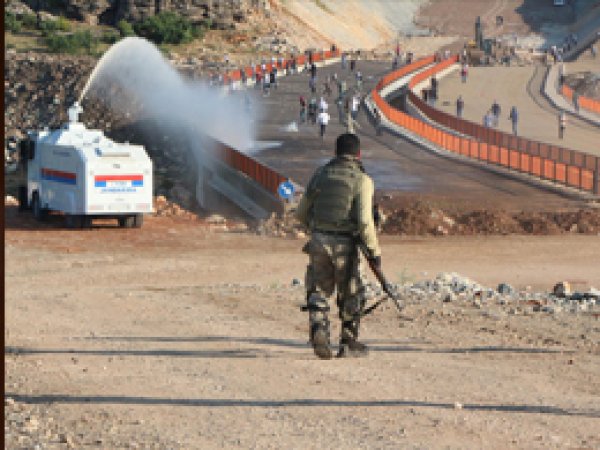Lice'de Bir Asker Yaralandı