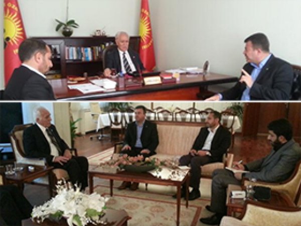 HÜDA PAR, SP ve HAK PAR'ı Bilgilendirdi