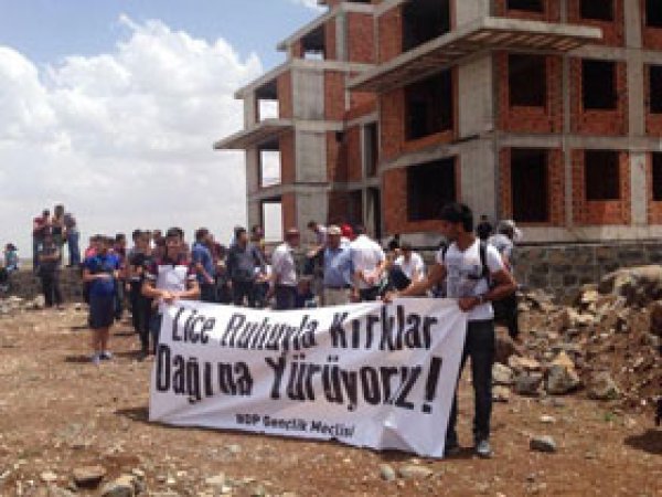 BDP'den Kırklardağı Yürüyüşü 