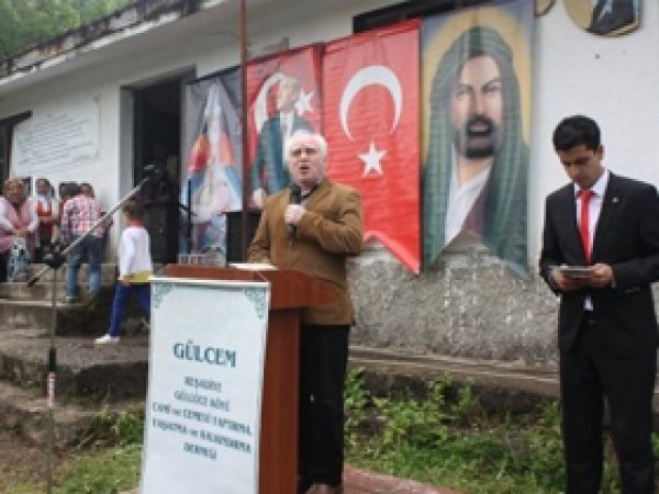 Cami-Cemevi İnşaatının Temeli Atıldı