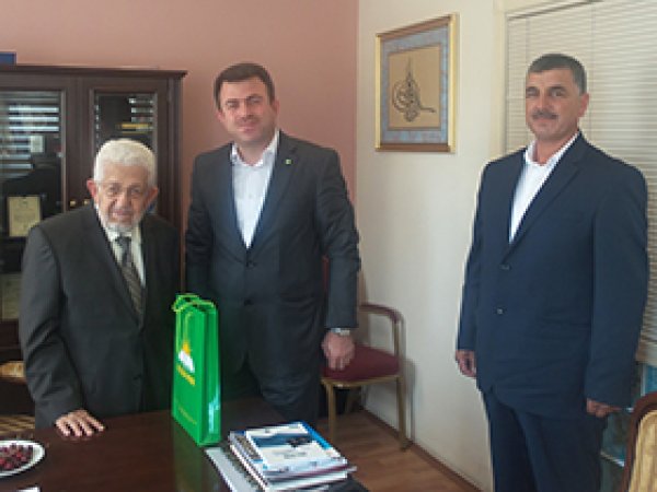 HÜDA PAR'dan Recai Kutan'a Ziyaret 