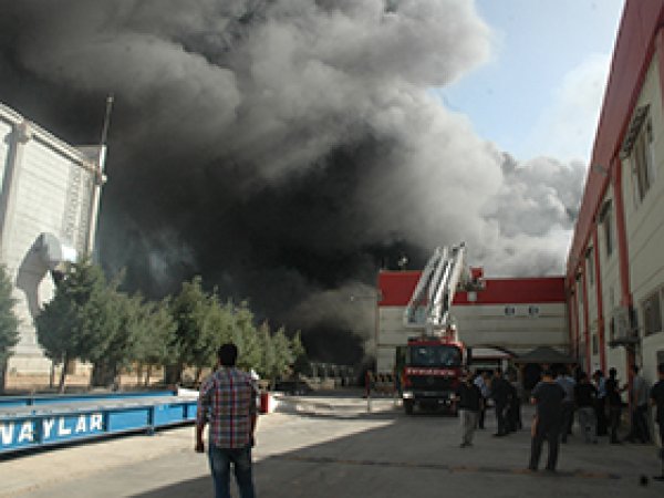 Antep Organize Sanayide Yangın