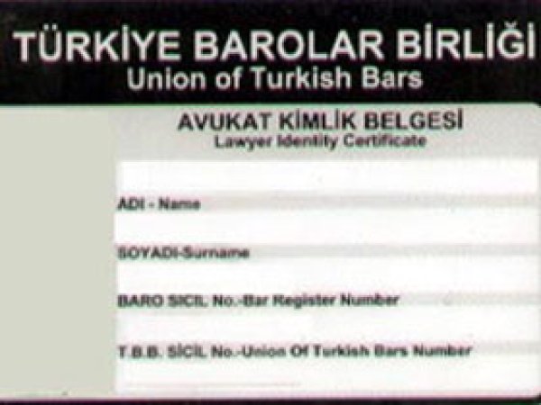 Avukat Kimliği Resmi Kimlik Oldu