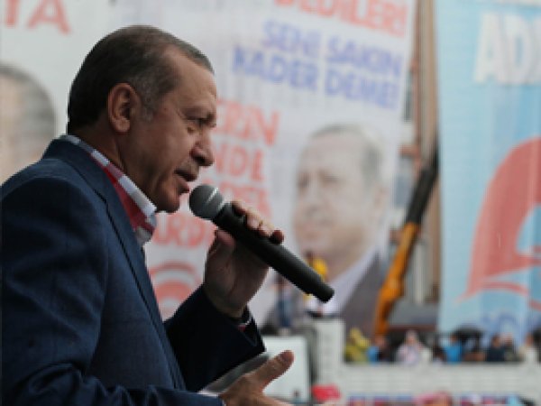 Erdoğan İlk Mitingini Samsun'da Yaptı 
