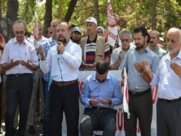 İsrail Saldırıları Kayseri'de Kınandı 
