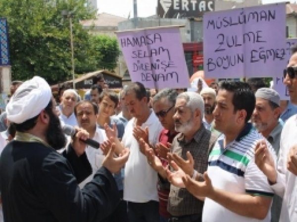 İsrail Saldırıları Mersin'de Telin Edildi 
