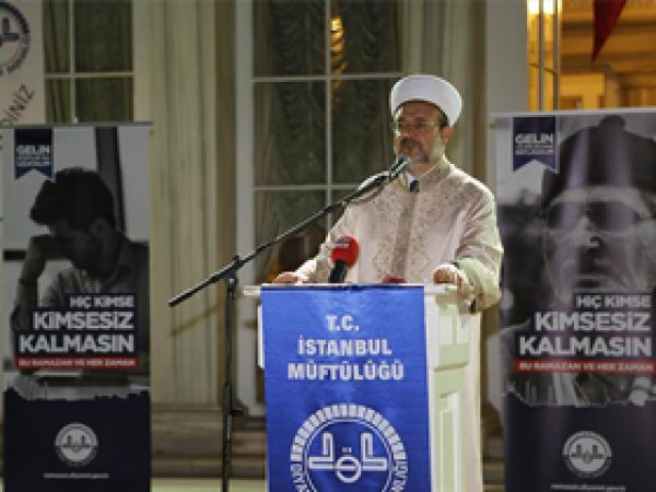 Görmez: Her Ramazan'a Buruk Giriyoruz