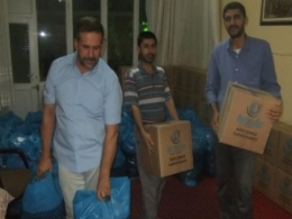 Siirt Mustazaflar Cemiyeti'nden Ramazan Yardımı