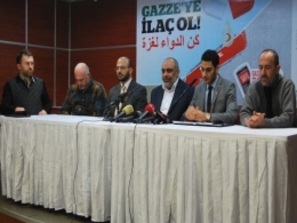 İHH'dan Gazze'ye İlaç Yardımı 