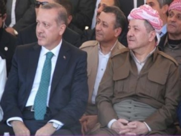 Barzani Türkiye'de 
