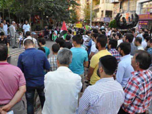 İsrail Katliamı Batman'da Lanetlendi 