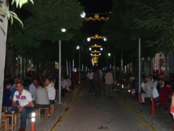 Tatvan'da Ramazan Sokağı Yapıldı 