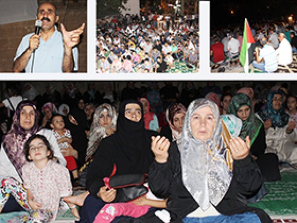 3 Dilde Filistin'e Dua, İsrail'e Beddua