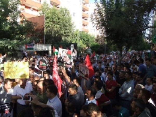 Siirt Halkı Gazze'deki Vahşeti Kınadı