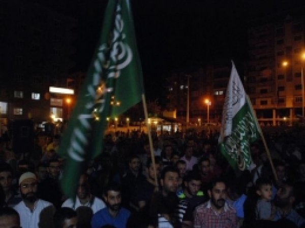 Midyat'ta Gazze Nöbeti Başladı 