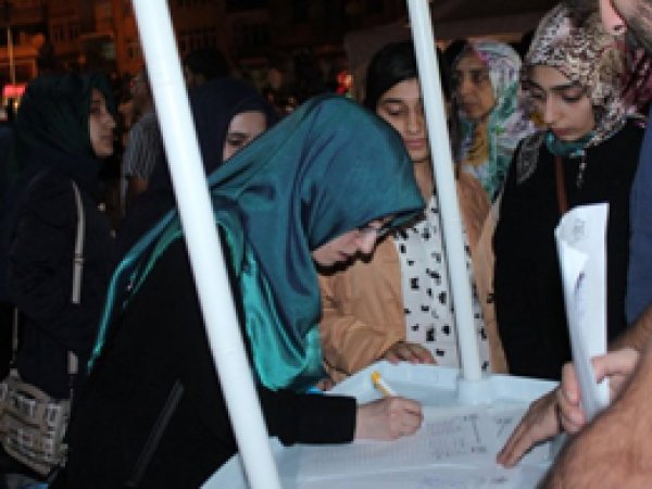 Elazığ'dan Gazze'ye Canlı Kalkan Desteği