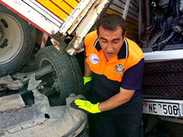 Van'da Trafik Kazası: 5 Yaralı 
