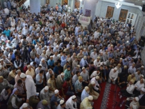 Urfa'da Gazze'ye Toplu Dua  