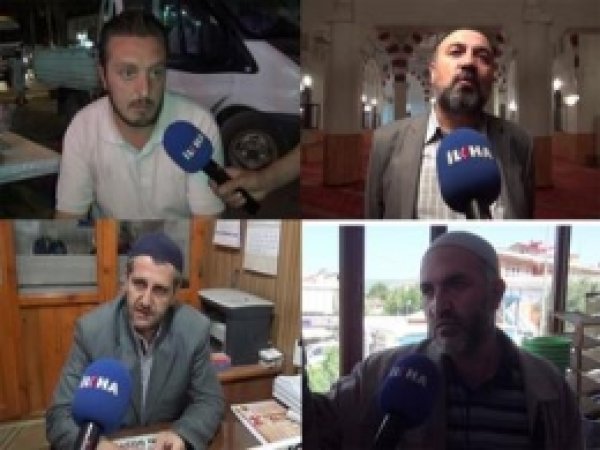 Tatvanlılar Filistin'e Dua İsrail'e Beddua Etti 