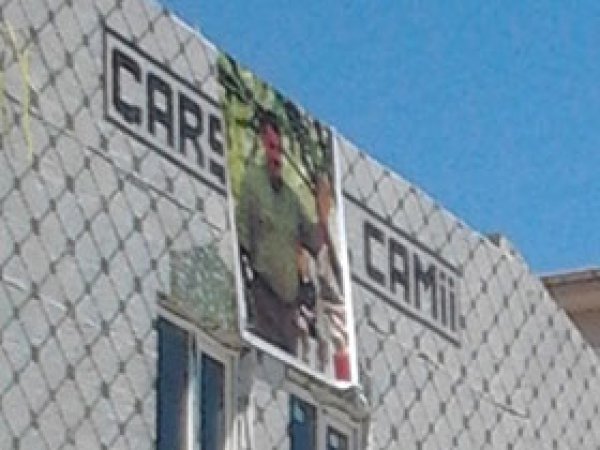 Camiye Asılan Öcalan Posterine Tepki 