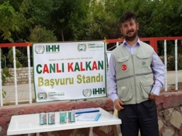 Mardin'de 'Canlı Kalkan' Standı Açıldı 