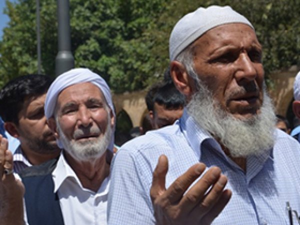 Urfa Halkı Gazze için Duaya Durdu 
