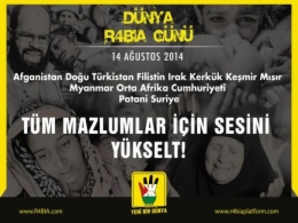 İstanbul'da Rabia Yürüyüşü Düzenlenecek 