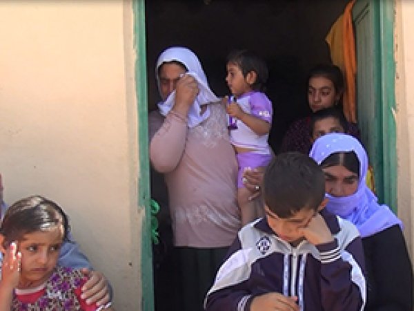 Ezidi Mülteciler Yardım Bekliyor 