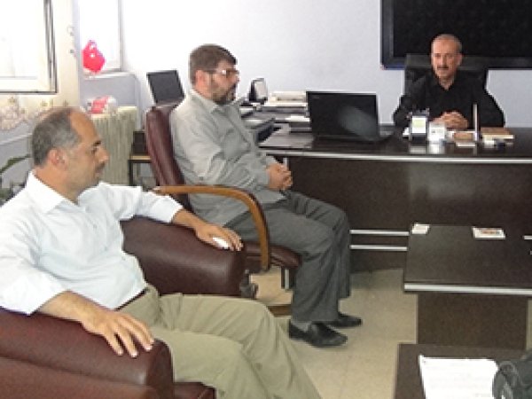 HÜDA PAR'dan Mazıdağı MEB'e Ziyaret