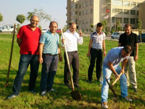 Siverek Devlet Hastanesi Yeşillendirilir 